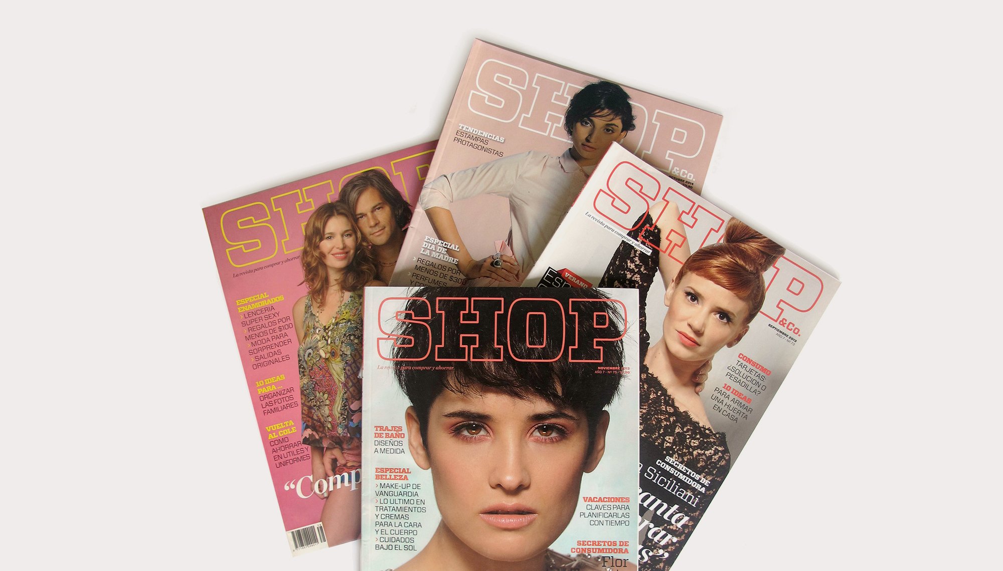 1 (2) revistas shop, hqd