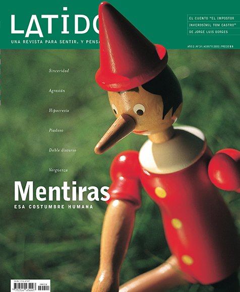 Latido - Mentriras, portada Latido - Mentriras, portada