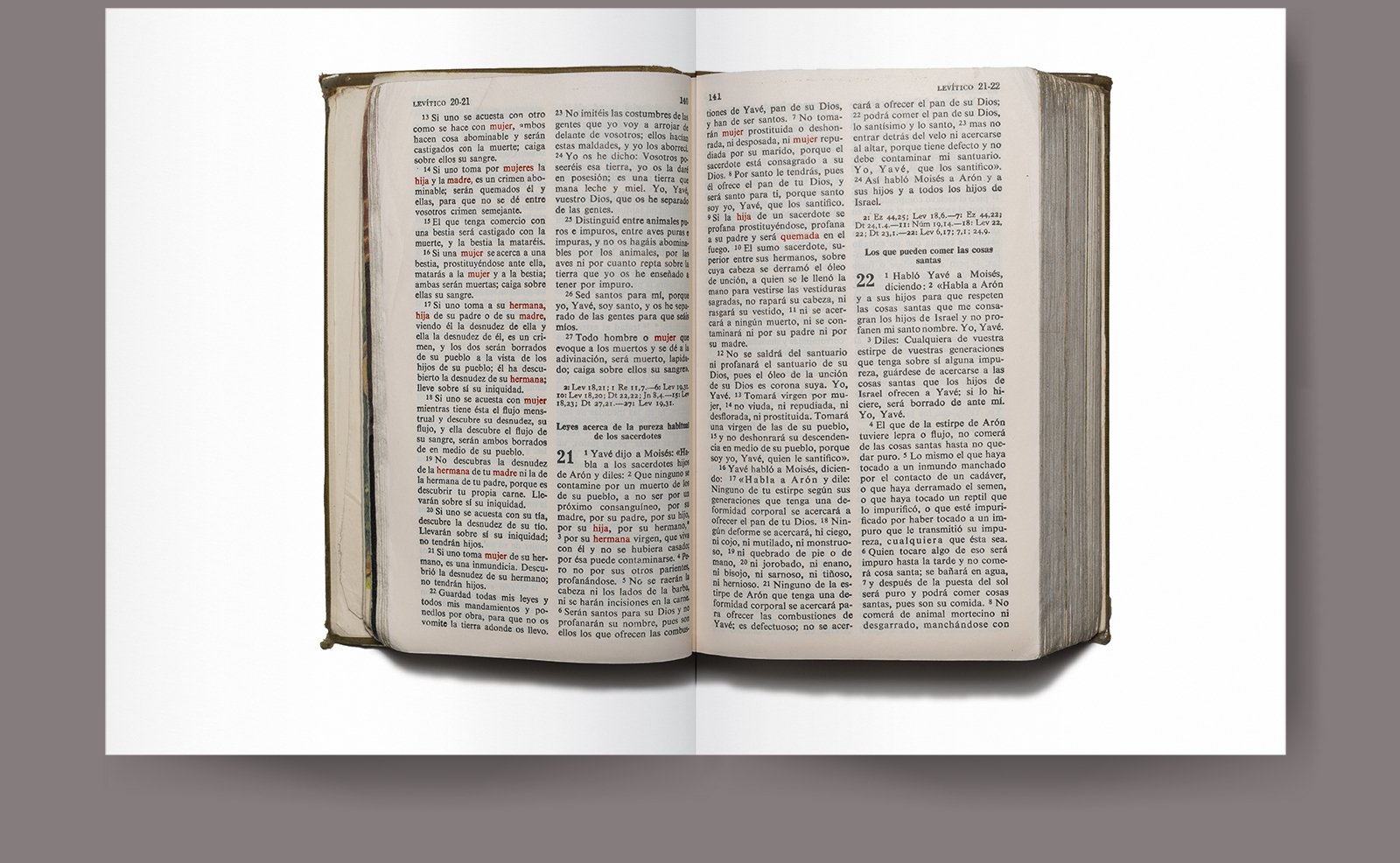 Blank book or magazine template mockup vector